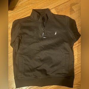 Boys Nautica Size 10/12 Quarter Zip Sweater